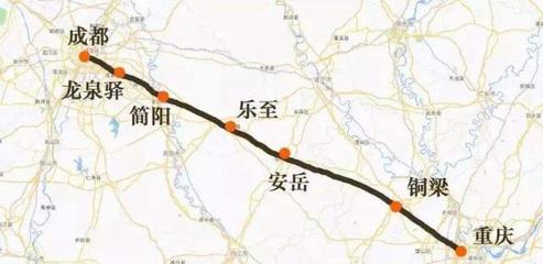 重庆到铜梁高铁