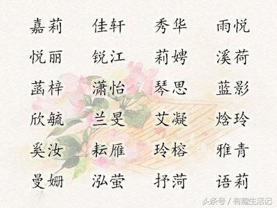 女孩名字中毓的含义