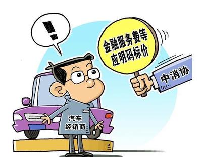 汽车贷款服务费