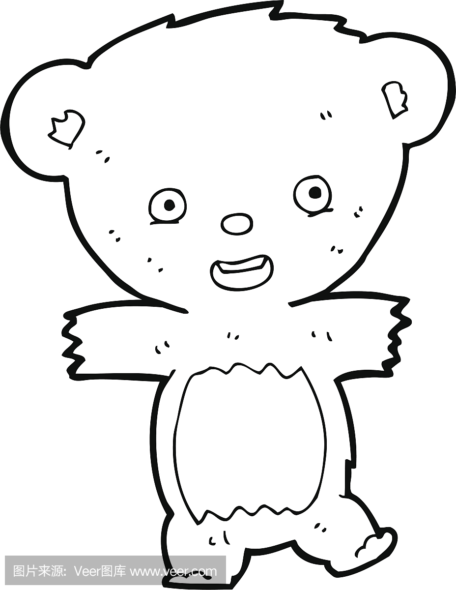 熊怎么画才可爱好看