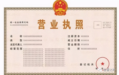 申办公司营业执照流程