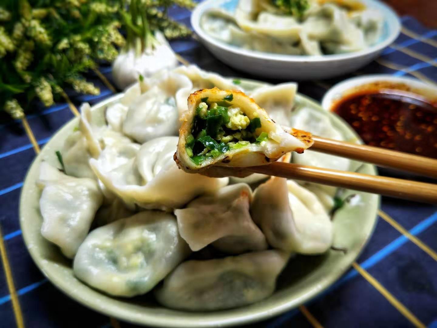 韭菜猪肉饺
