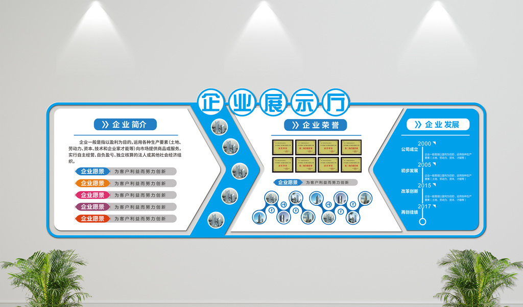企业文化墙面