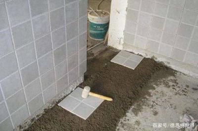 卫生间墙压地