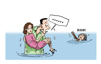 做梦掉到河里