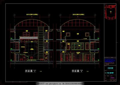 房屋建筑设计图cad（cad图纸设计软件推荐，） 钢结构玻璃栈道施工 第4张