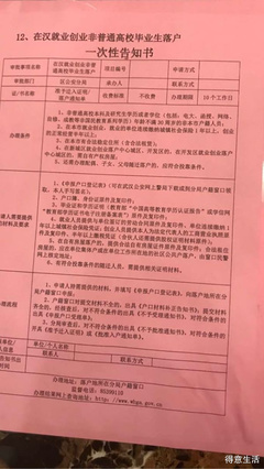 异地转户口需要哪些手续