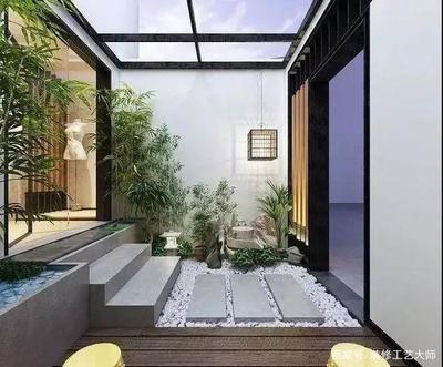 现代庭院设计效果图