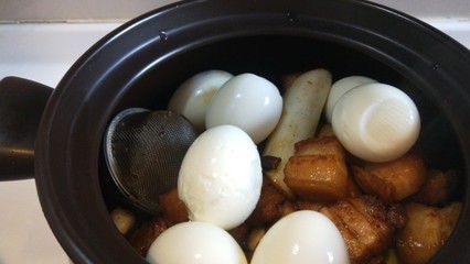 本帮红烧肉炖蛋