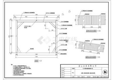 鋼結(jié)構(gòu)廊道CAD圖紙案例分析 結(jié)構(gòu)工業(yè)鋼結(jié)構(gòu)施工 第4張