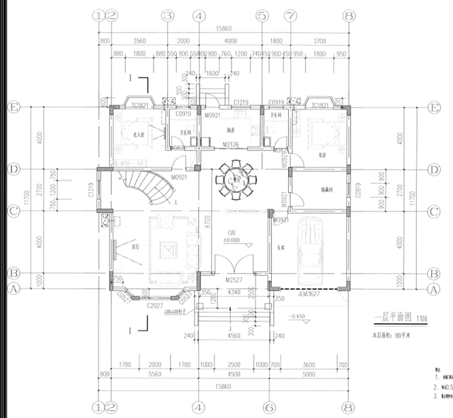 平面设计房屋设计,建筑施