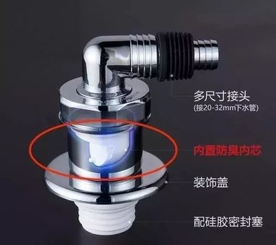厨房下水孔安装地漏