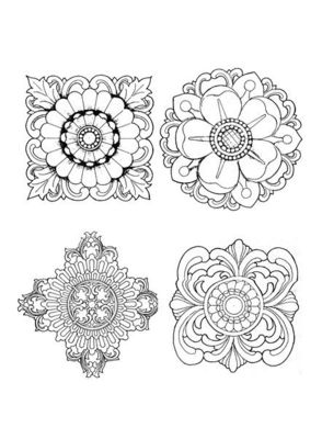 装饰画花纹