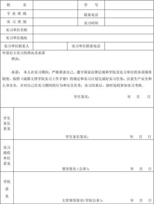 实习申请理由怎么写