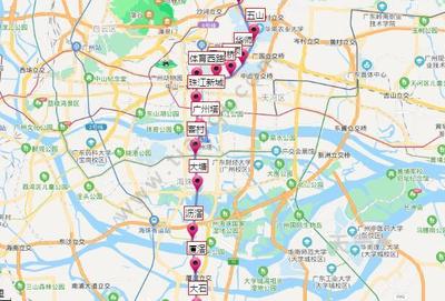 广州海珠区地铁线路图
