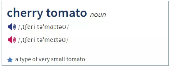 tomate音标