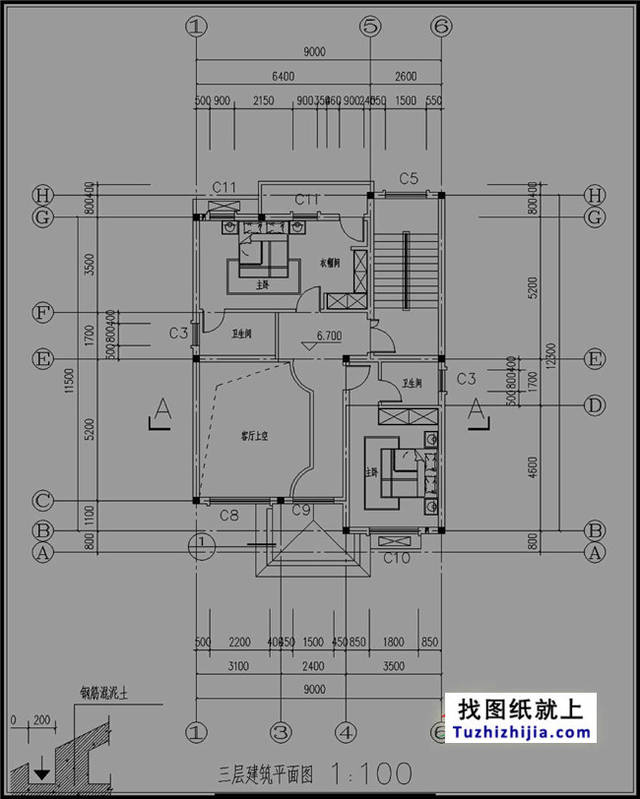 50平方米房屋设计图