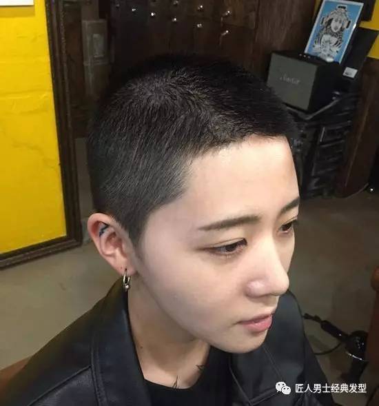 帅气的超短发男生发型