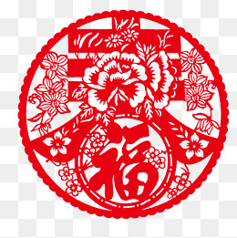 贴窗花的寓意