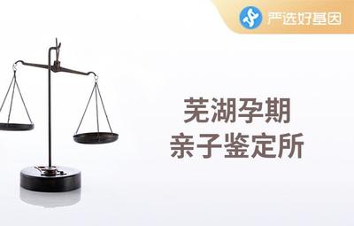 芜湖亲子鉴定