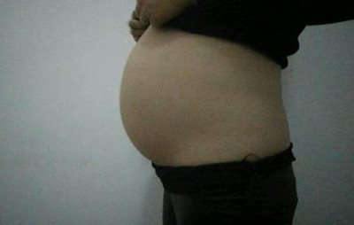 4个月孕妇肚子有多大