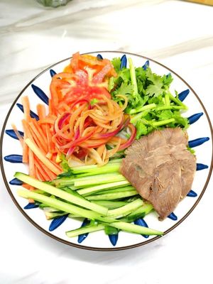 牛肉片胡萝卜丝的做法大全家常