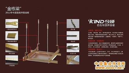 集成吊顶结构图