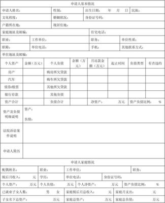 个人向公司借款申请书