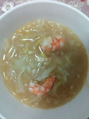 香菇南瓜虾仁汤