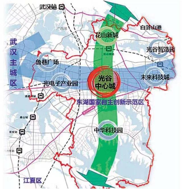 武汉花山属于哪个区