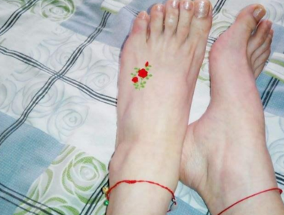 本命年可以在脚上穿红绳吗?我可以在脚上穿红绳吗?
