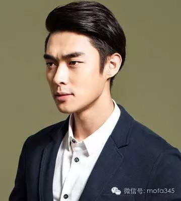 干净利落的发型男