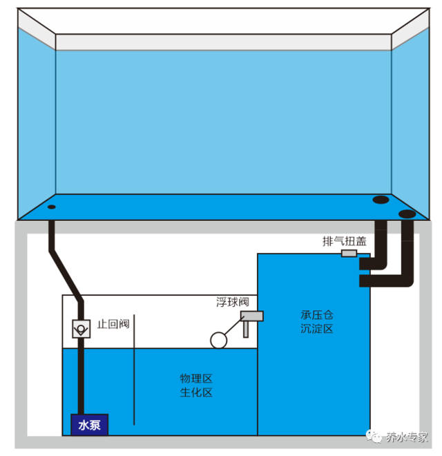 海水缸底滤设计图