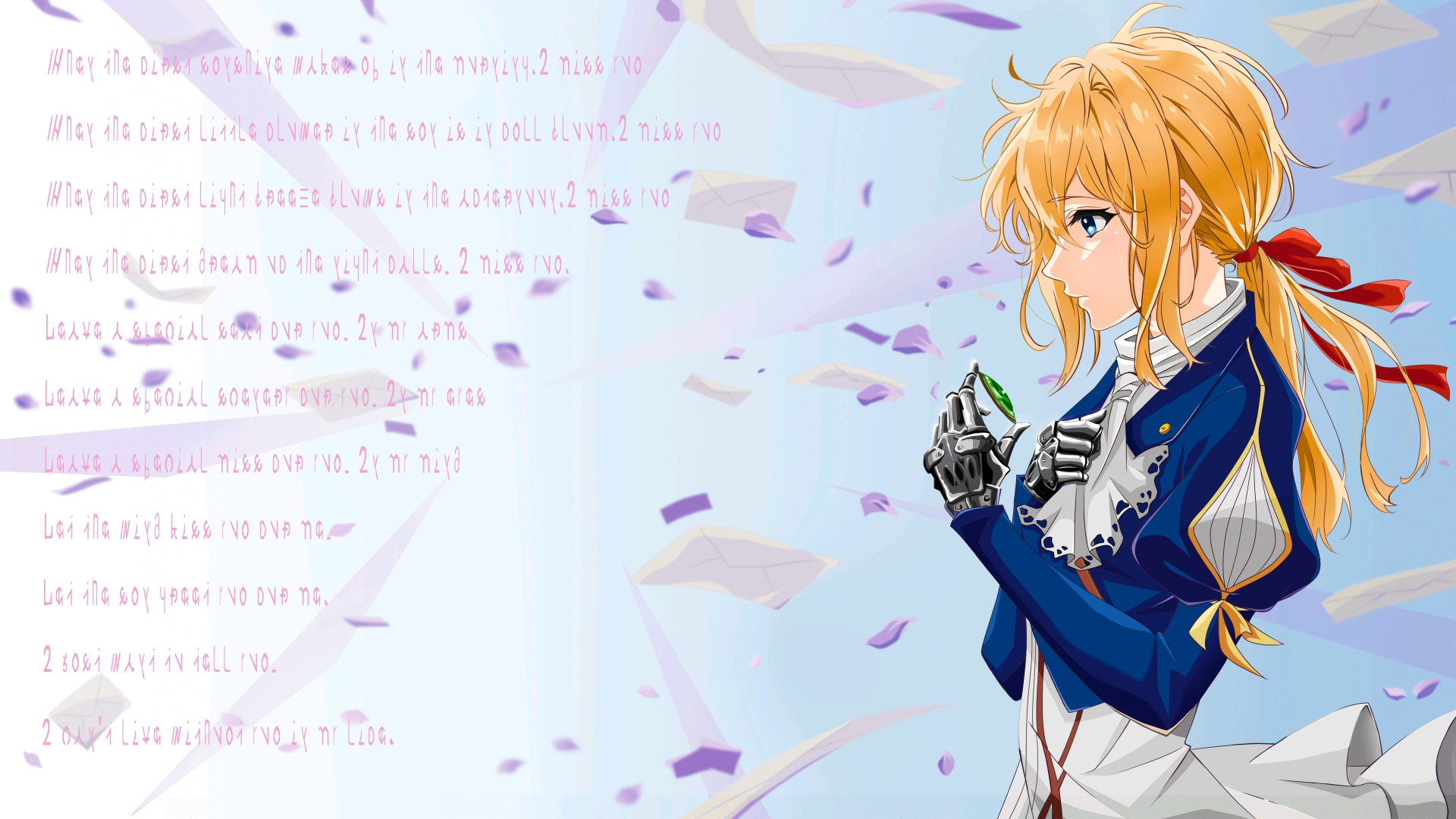 【薇尔莉特·伊芙加登】那些让你心痛的动漫女.