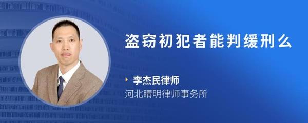 初犯盗窃怎么争取缓刑