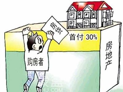 买房需要多少首付