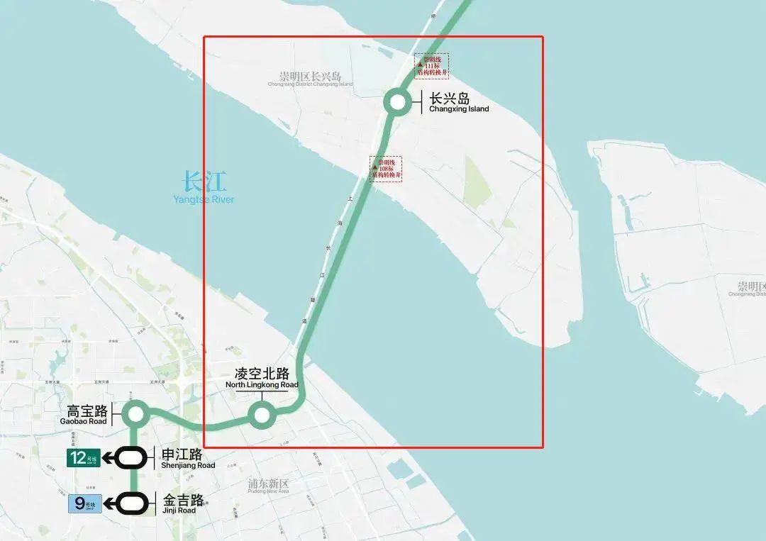 上海崇明地铁