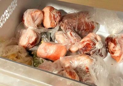 新鲜肉放冰箱里冷冻能放多久