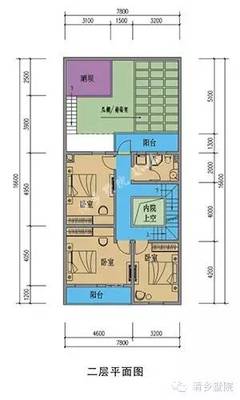 长方形自建房设计图