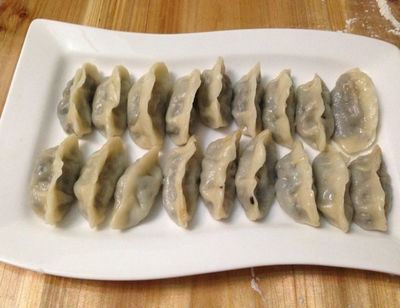 瑶柱香菇饺子做法