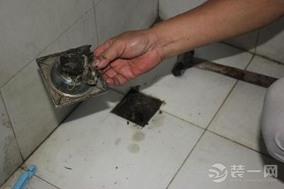 卫生间下水道结构图