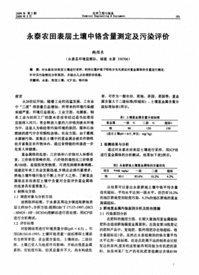 上海市土壤铬含量