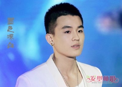 帅气的超短发男生发型