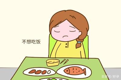怀孕是不是不想吃饭