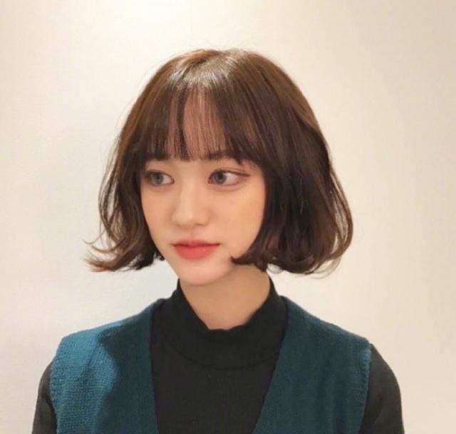女生发型刘海