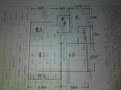两室改三室户型图