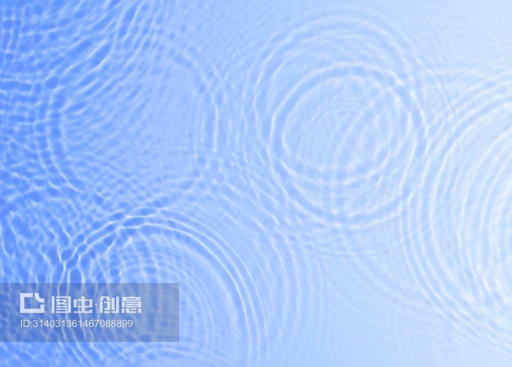 波纹水面rippled water surface