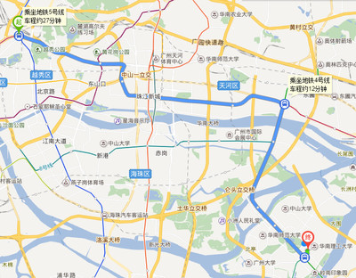 车陂到广州南站