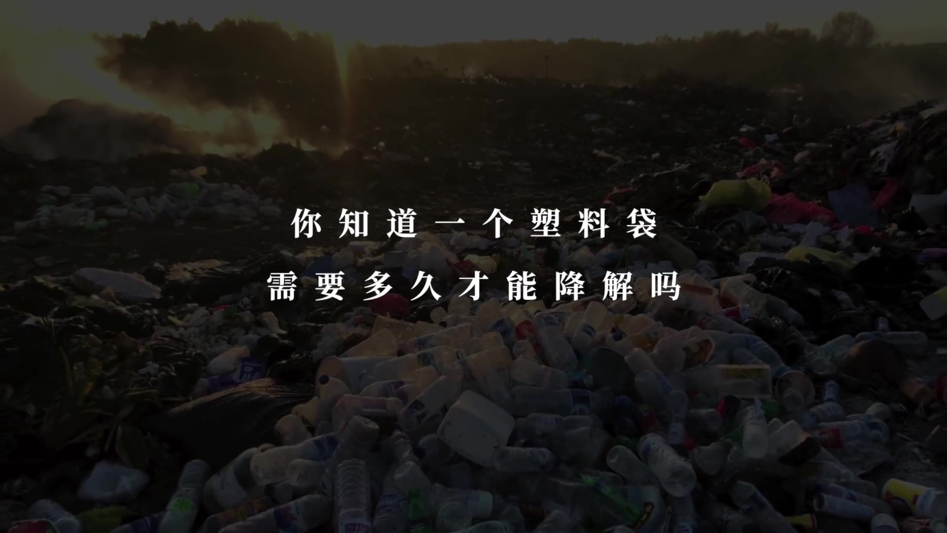 塑料降解需要多久