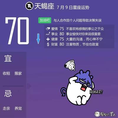 7月9号是什么星座的